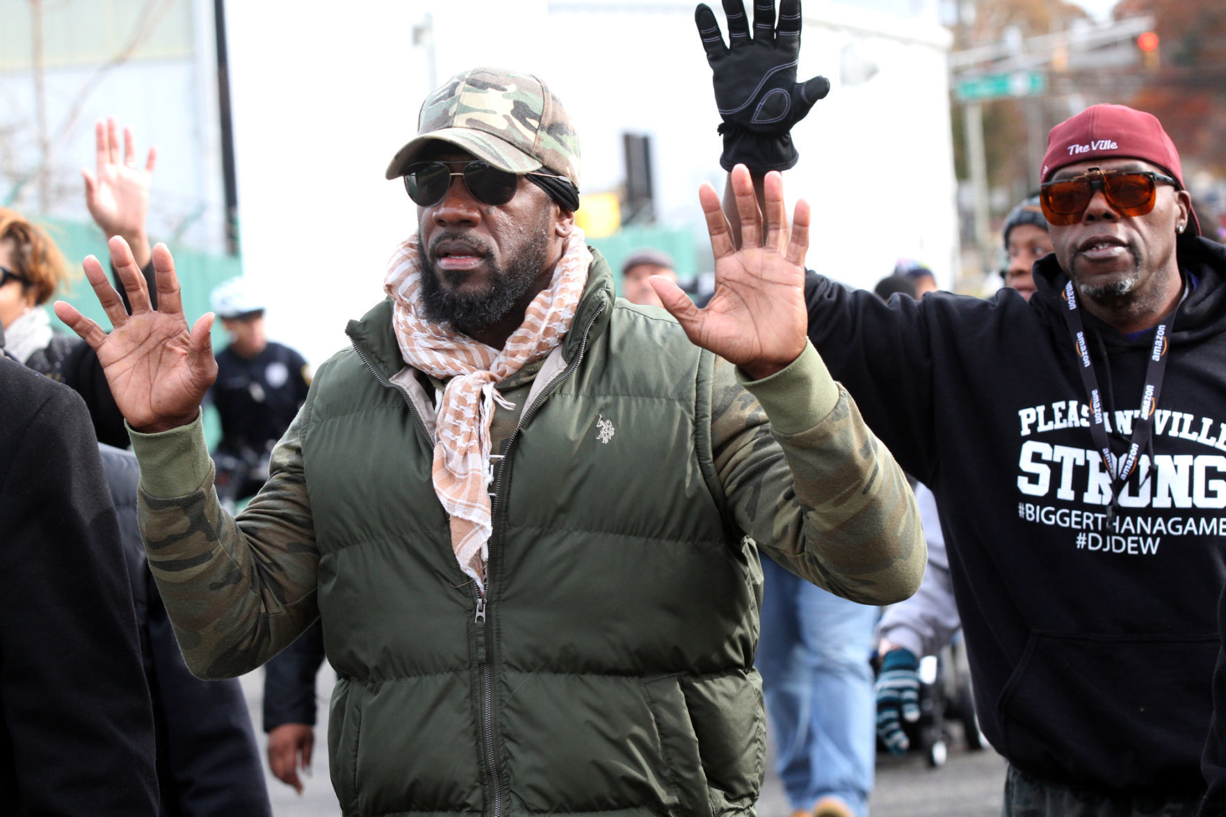Pleasantville peace march